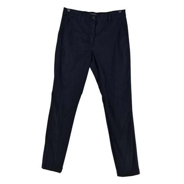 Sussan Pants Womens 10 Blue Chino Slim Tapered Stretch Casual Twill 130277