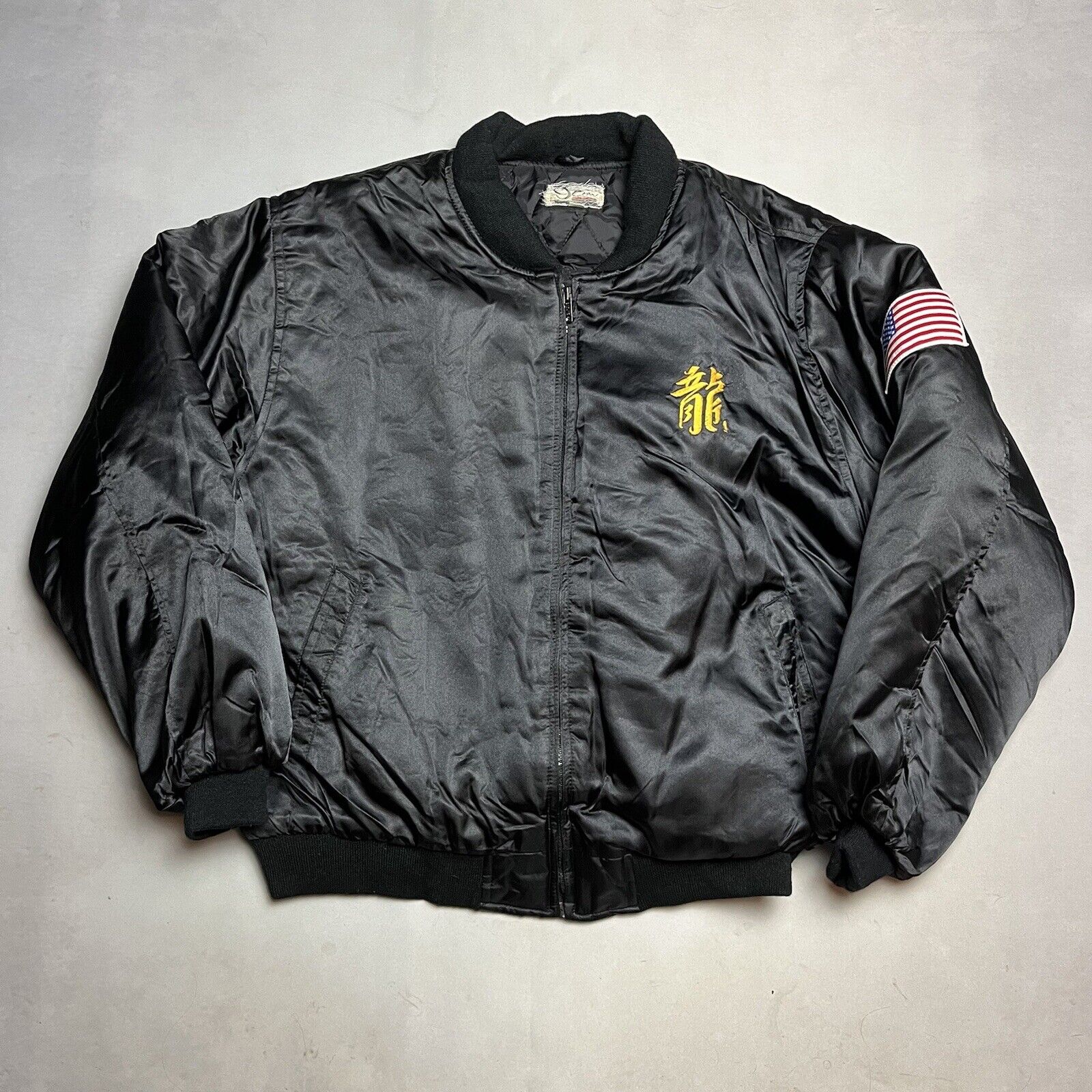 Vintage 80s San Francisco Souvenir Satin Bomber J… - image 4