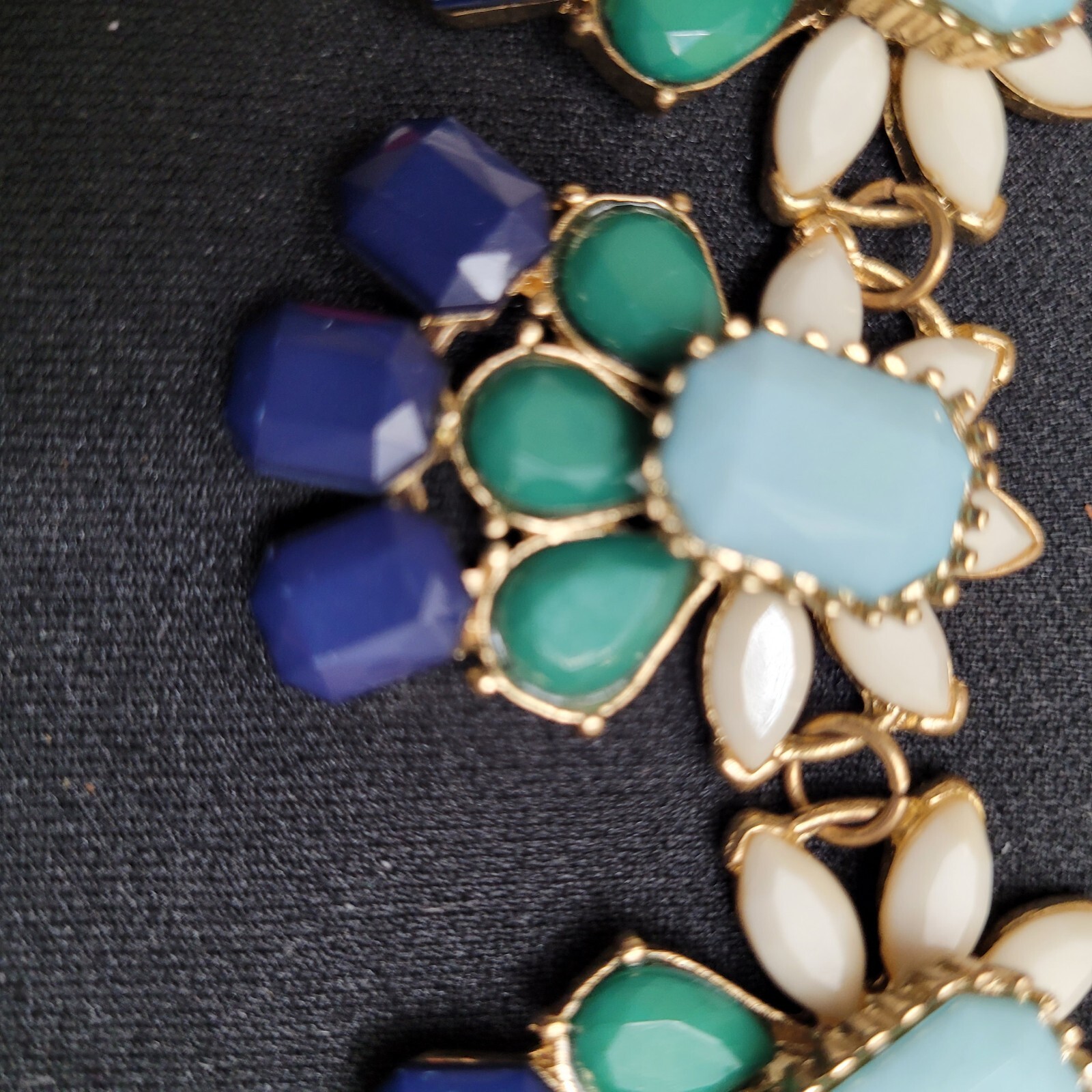 Gracefull Statement Coller Necklace, Bangle earri… - image 3