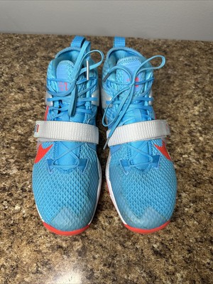 Nike Air Force Max 2 Chicago Mens 8 Blue Fury Bright Crimson Shoes AV6243-400 NEW Nike Air Force Max 2 “Chicago”, Men main image 4