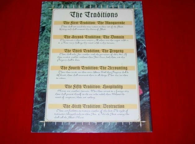 White Wolf Games Studio - Pantalla VAMPIRE Storytellers - 2ª Edición 1993 RPG Foto 2 de 3