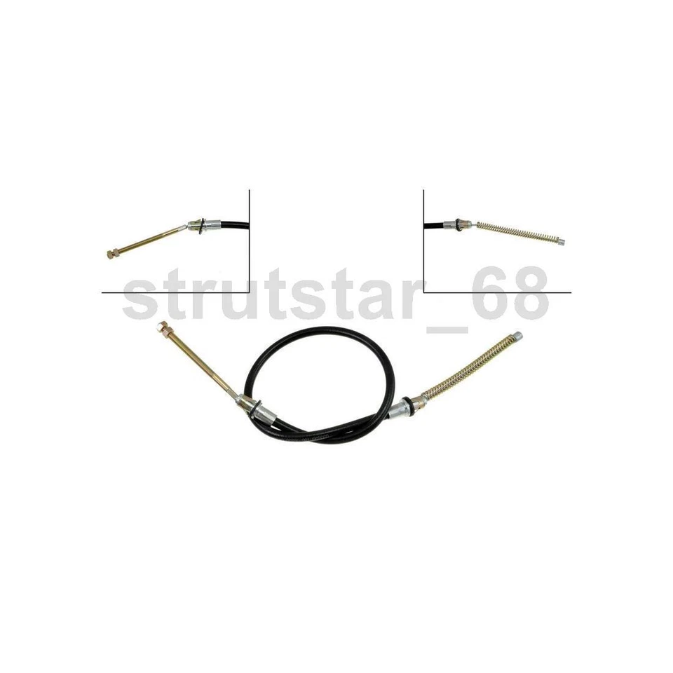 2 cables de freno de estacionamiento traseros para Pontiac Trans Sport 1990 Foto 2 de 4