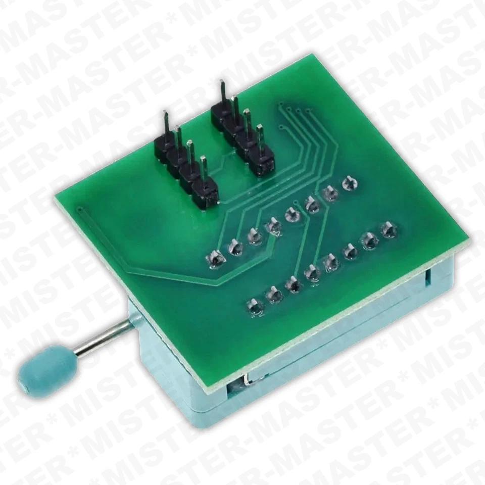 ADATTATORE 1.8V PER PROGRAMMATORE  CH341A TL866CS TL866A EZP2010 DIP-8 W25 M25 - Immagine 3 di 4