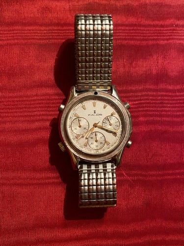 vintage orologio Kalos cronografo Swiss made anni '80s incompeto | eBay