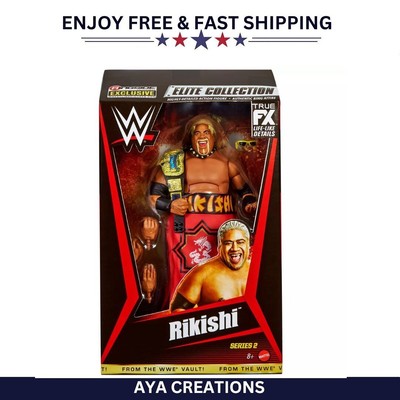 WWE From the Vault Ringside Exclusive Series 2 Rikishi Action Figure - New