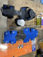 Stabilicers Sport MEDIUM Blue Walking Hiking Running Traction Cleats