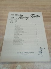 Song Hits of the Roaring Twenties 20's Sheet Music Book 80 Pages by Remick Music