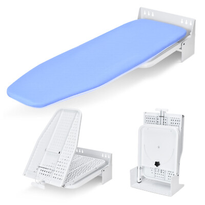 Wall Mounted Ironing Board, 180° Rotation Folding Ironing Board for Small Space