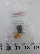 New NOS Omni Spectra Ma-Com RF Connector Angle Plug 2037-5007-00