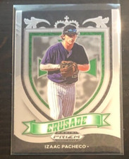 2021 Prizm Draft Picks IZAAC PACHECO Crusade Insert #C-IP