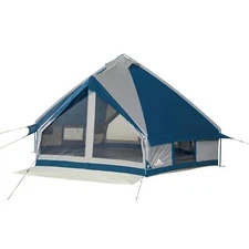 Ozark Trail 10-Person Festival Tent With 2 Entry/Exit 6 Windows Sleeps 10 People
