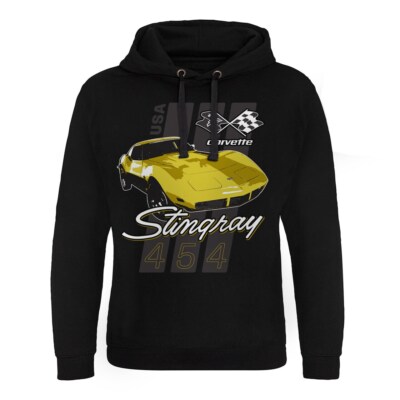 Offiziell Lizenziert Chevrolet Corvette Teufelsrochen 454 Epic Kapuze S-XXL Eu