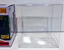 1 Box Protector For FUNKO POP! SCAR WITH FLAMES  Hot Topic Exclusive Clear Case 