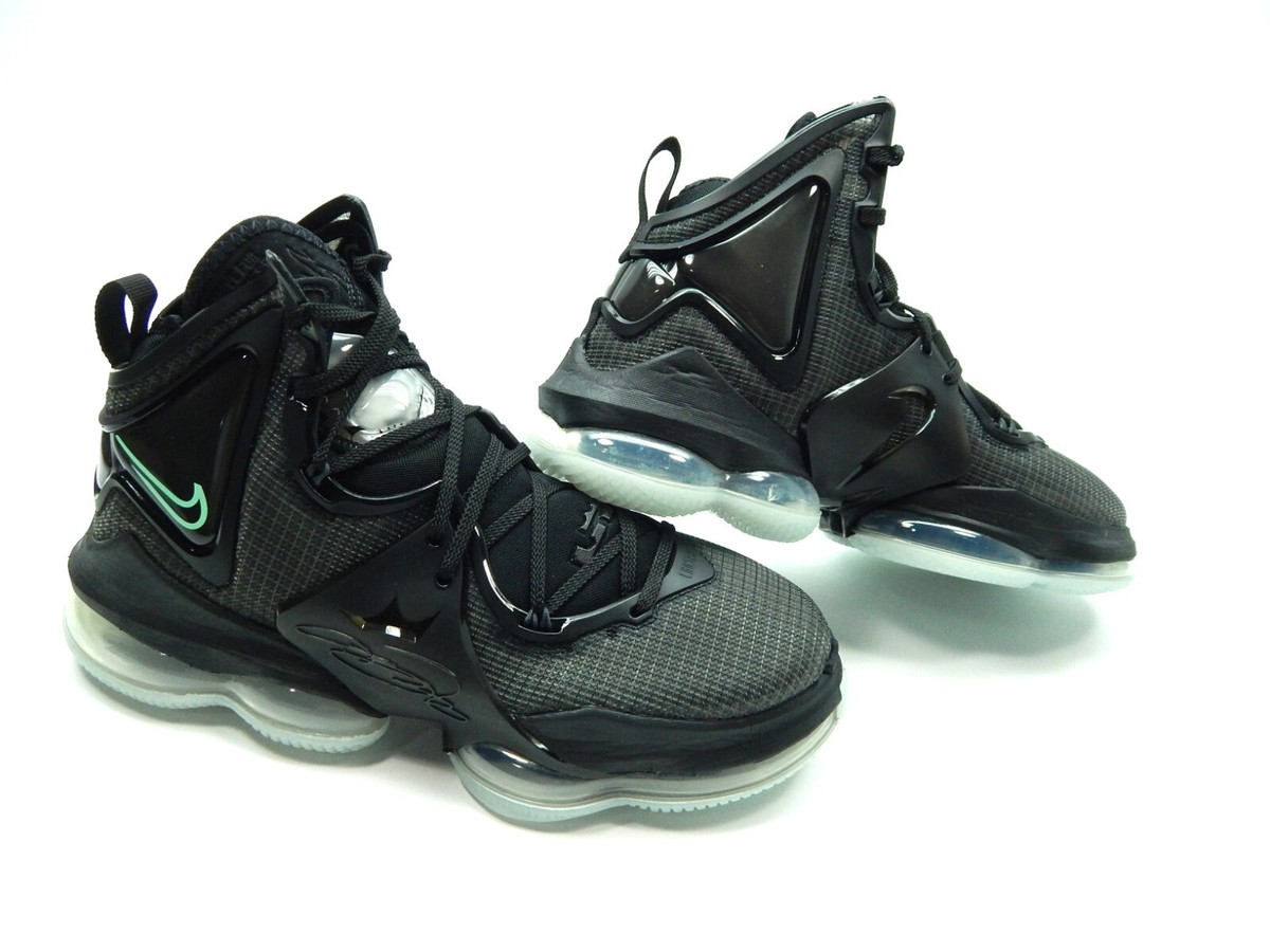 Nike Lebron XIX 19 Basketball Black/Green Glow CZ0203 003 Men