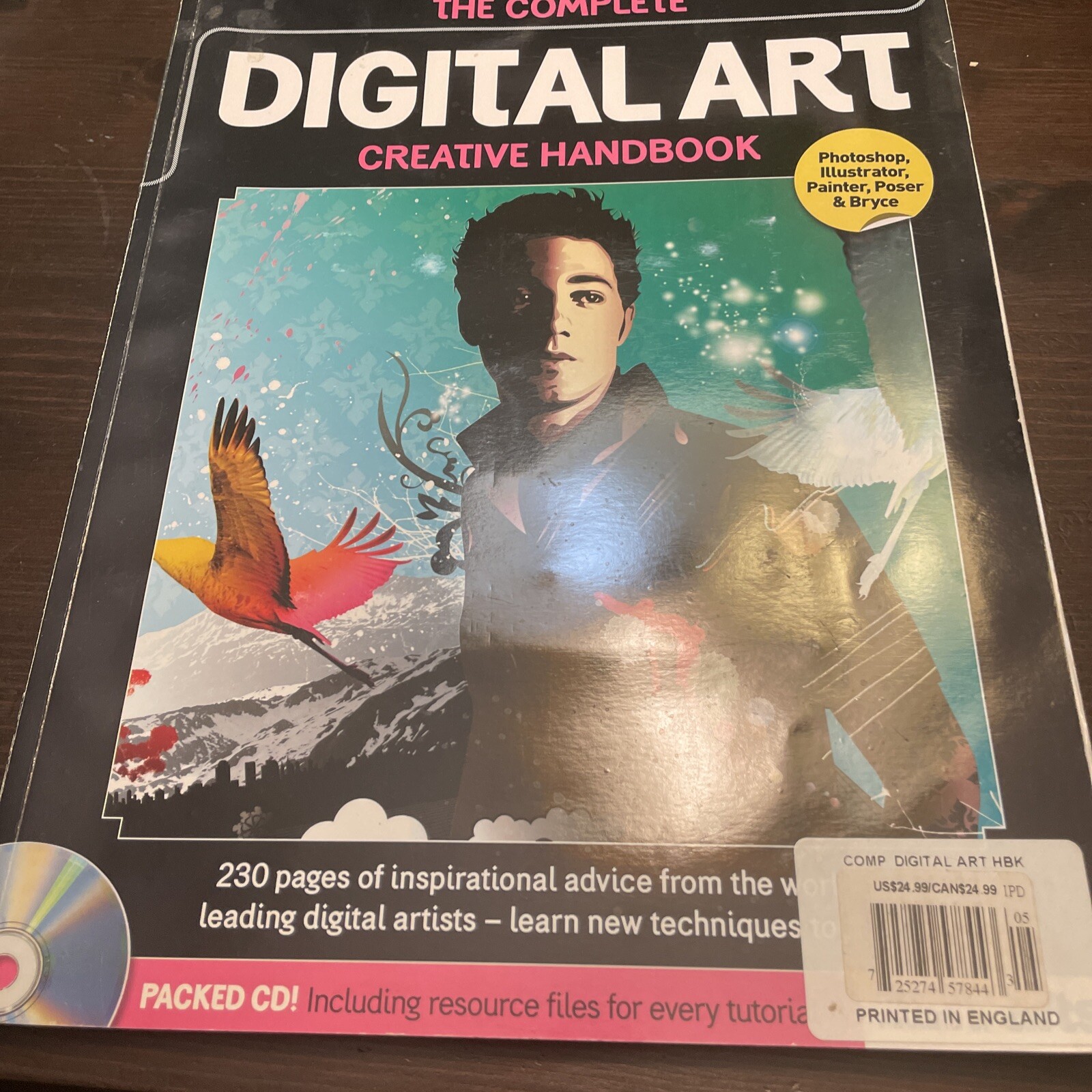 Digital Art Creative Handbook with Photoshop Illustrator CD Guide