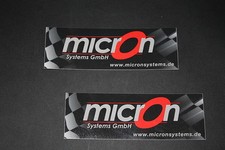 #59 Micron Auspuff Exhaust Motorrad Aufkleber Sticker Decal Bapperl Kleber Race