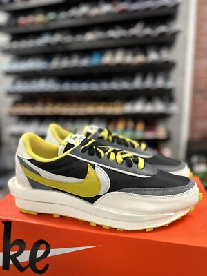 Nike sacai x Undercover x LDWaffle Bright Citron 2021 Sz 14 Brand