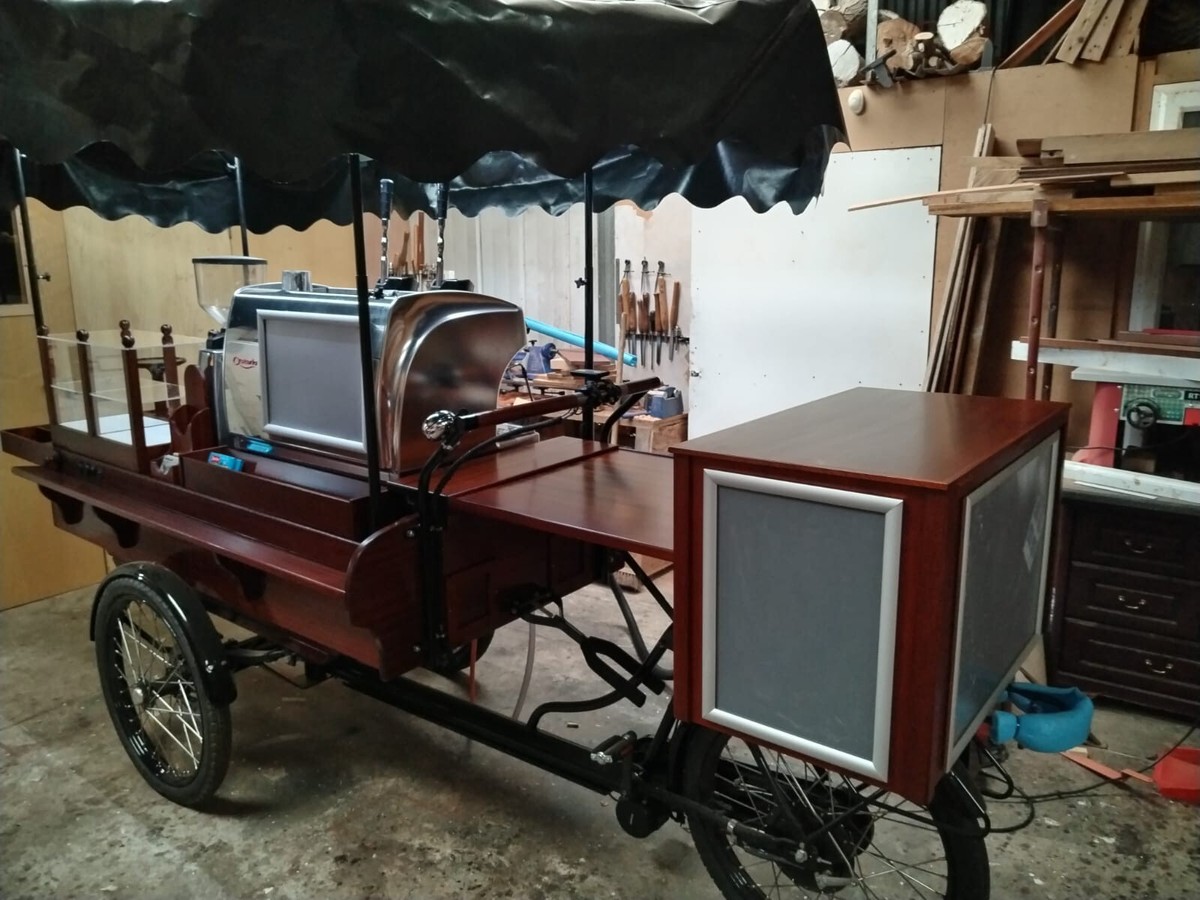 Fully mobile coffee bike/trike Mobile Cafe Business UK