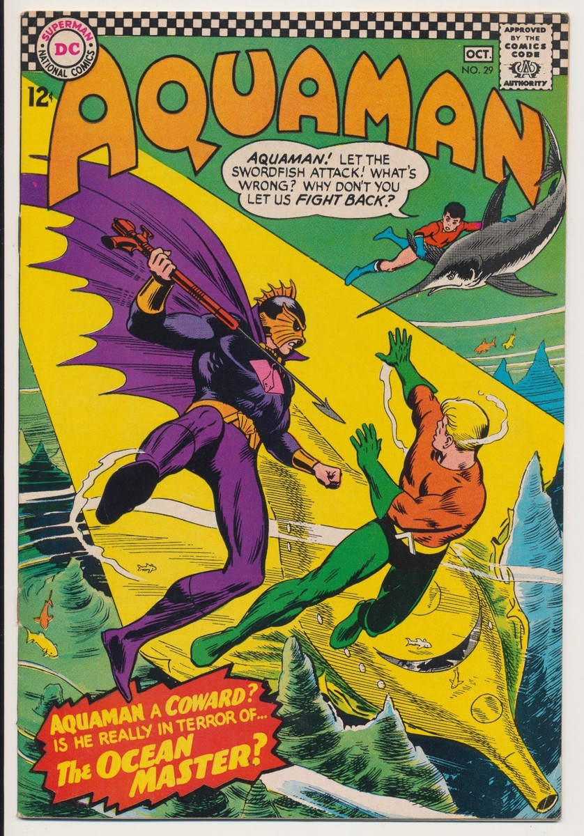 Aquaman #29 DC Comics 1966 1st app Ocean Master | eBay