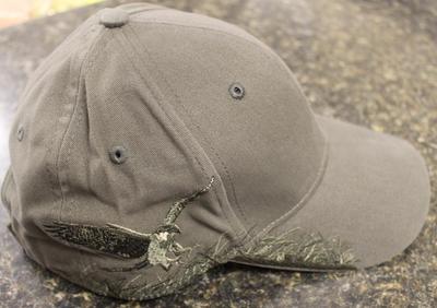 Dri Duck Endangered Wildlife Series Peregrine Falcon Embroidery Olive Green Hat
