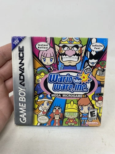 WarioWare Inc Mega Microgames (Nintendo Game Boy Advance, 2003) GBA Sealed