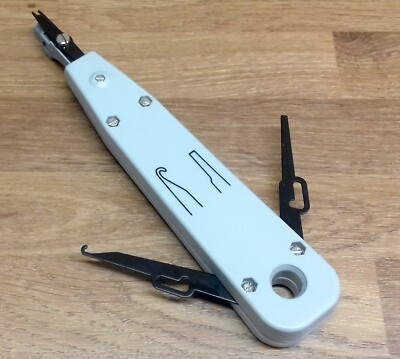 Computer Punch Down Tool Network LAN Ethernet Socket Faceplate Insertion Krone - Foto 5