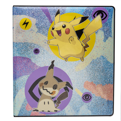 Ultra Pro Pokemon Pikachu Card Album - 2 Inch 3-Ring Binder With 9 Pocket Pages For Trading Cards