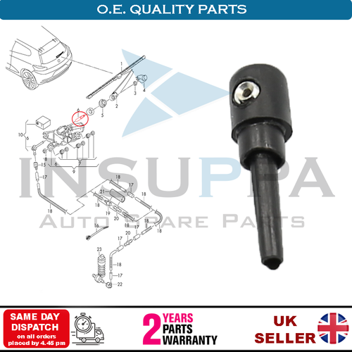 Rear Wiper Screen Washer Jet Nozzle For Seat Alhambra Altea Leon Toledo eBay