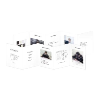 ARTIST-MADE COLLECTION BY BTS SUGA Yoongi Black Note & Cover Set K
