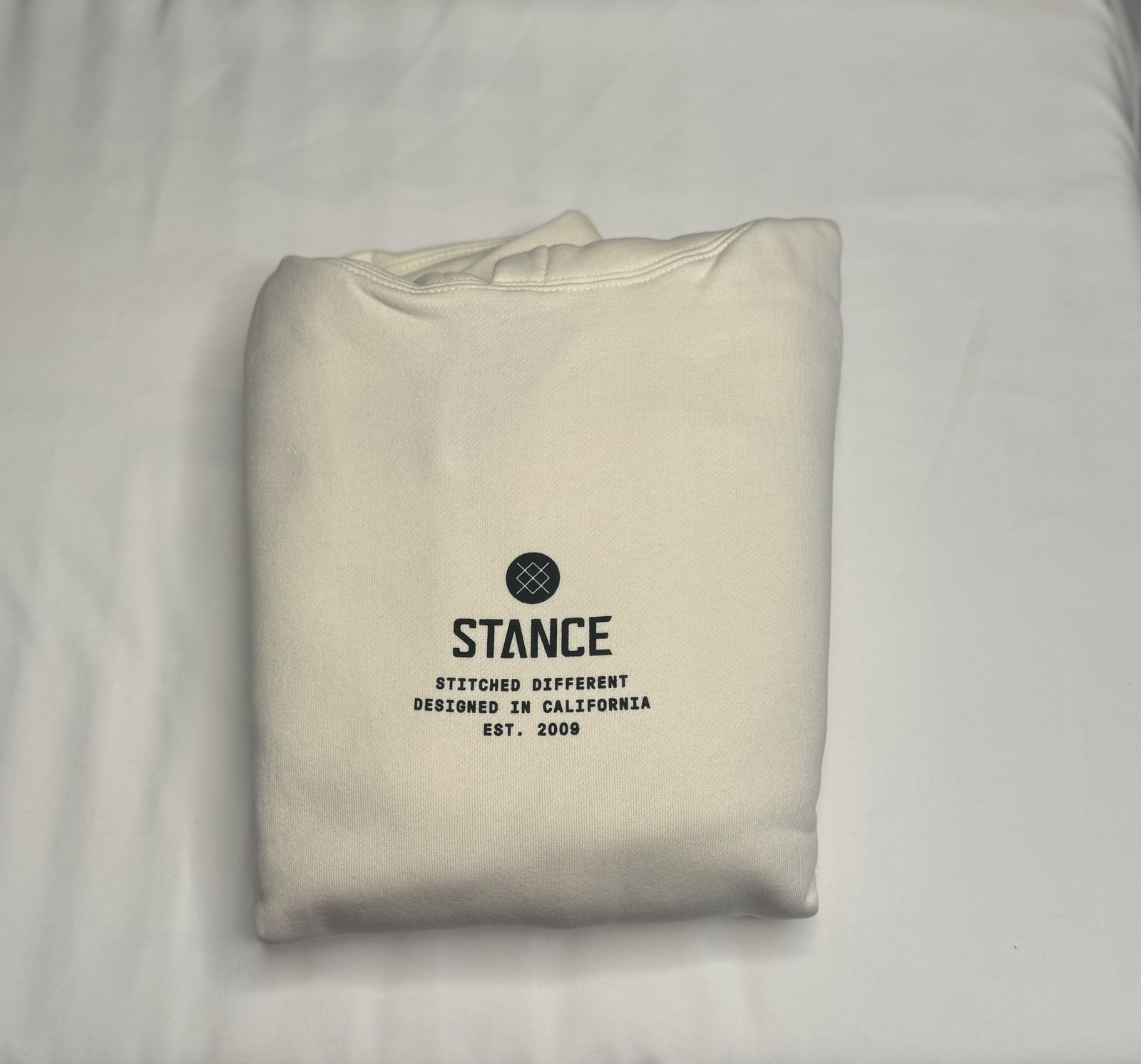Stance Cream Colored Heavy Hoody/Hoodie Size XL New With Tags