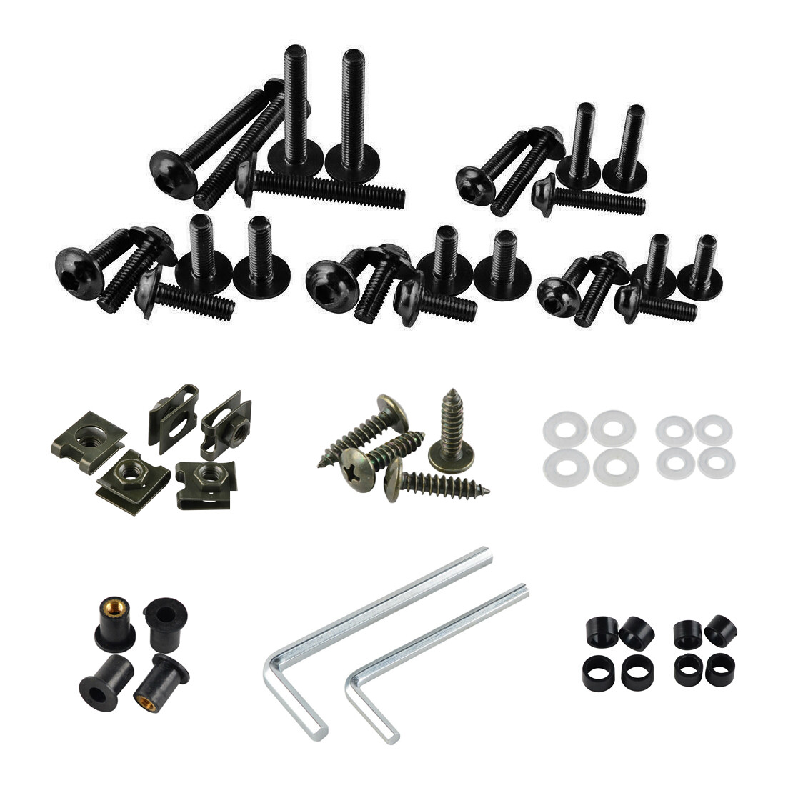 Complete Fairing Bolts Screws Kit Fit For GSXR600/750/1000 GSX1300R
