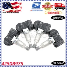 NEW For Mitsubishi Lancer Outlander Sport 4250B975  4x Tpms Tire Pressure Sensor