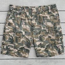 Levi's Cargo Shorts Mens 42 Camo Military Army Combat Y2K Utility Pockets