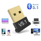 USB Bluetooth 5.1 Dongle Wireless Adapter Transmit Windows 7/8/10/11 PC Laptop