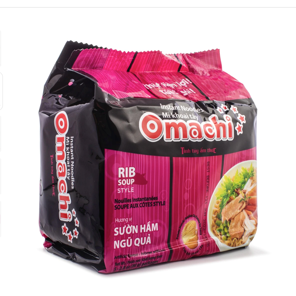 Omachi Instant Noodles Pork Rib Flavor 5pk 1 each(pack of 2) | eBay