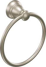 Moen Banbury Towel Ring in Spot Resist Brushed Nickel Y2686BN
