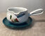 thumbnail 1  - Denby Greenwheat Handled Gravy Boat Jug and Stand / Saucer Used VGC