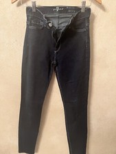 7 for all mankind jeans size 27 high waist skinny