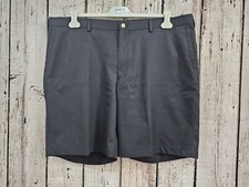 Men's 42 Peter Millar Crown Sport Salem Performance Short 9" Black EUC Golf EUC