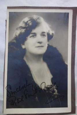 Signierte ROSE SMITH ROSE (Schauspielerin und Sec Konzertkünstler Ass.) Foto - sehr selten