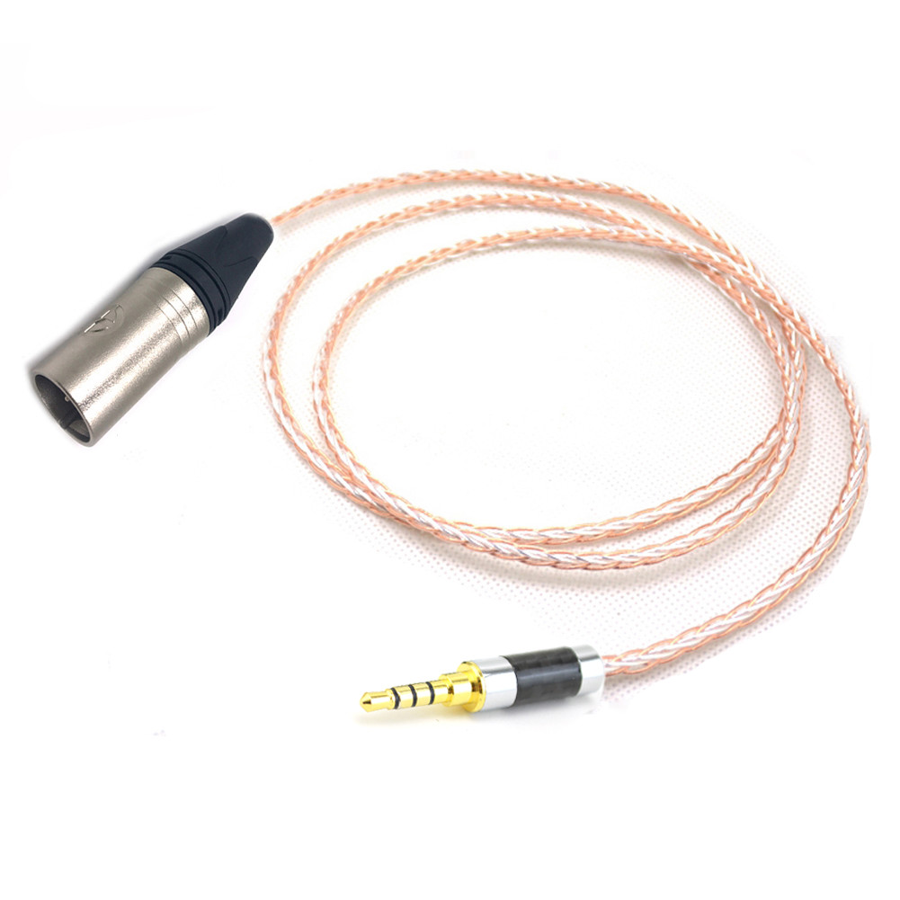 4pin XLR Female Headphone Upgrade Cable for Fostex T60RP T20RP