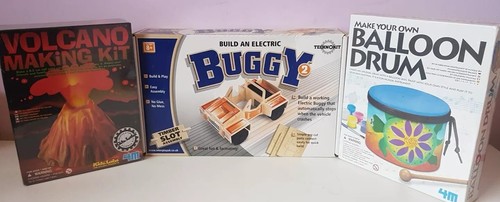 TechNOKit - Kit de fabricación de volcanes para buggy eléctrico paquete de tambor de globo para niños nuevo en caja