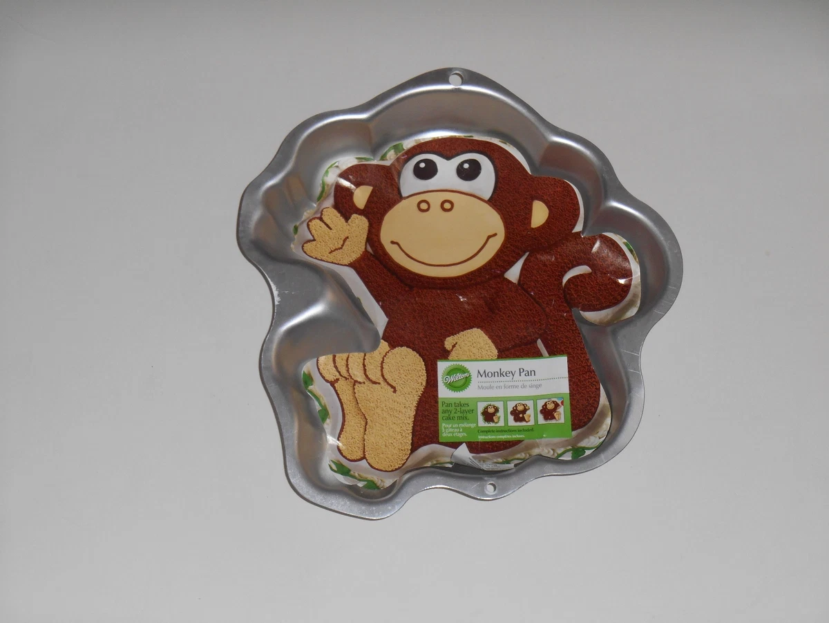 New Wilton MONKEY Animal Zoo Curious George Party CAKE PAN Mold 2105 1023