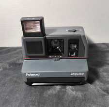 Vintage Polaroid Impulse 600 Instant Film Camera w/ Pop-Up Flash