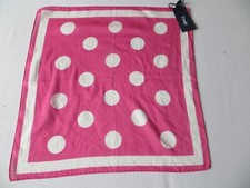 DRAKES ROSA GEPUNKTETES EINSTECKTUCH NEU MIT ...