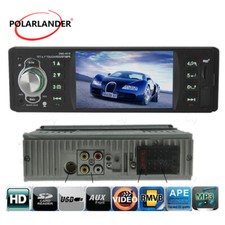 Autoradio Singolo 1 Din Stereo Specchio RDS/AM/FM Dash 4" Touch Screen Bluetooth