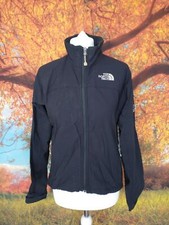 The North Face black 93 nylon polyester full zip Jacket. UK women's size Small