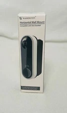 Wall Plate Horizontal Angle Mount for Arlo Video Doorbell Wedge 30-55 Bracket WH