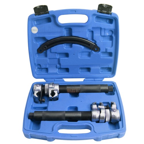 B-WAREN 2tlg Federspanner KFZ Set Tieferlegung Federbein Spannen Werkzeug 1,2T