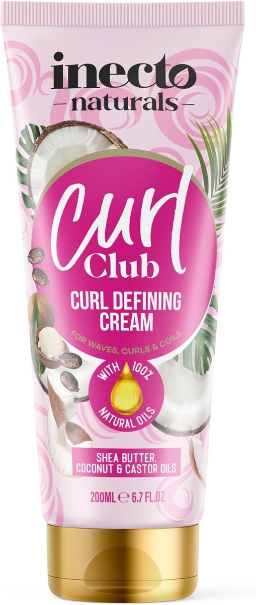 Inecto Curl Club, Curl Defining Cream 200ml | Home Bargains